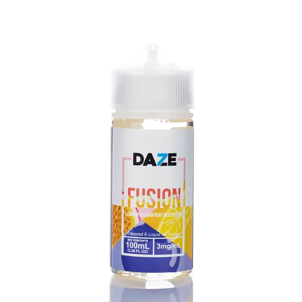 7 Daze Fusion TFN - Lemon Passionfruit Blueberry - 100ml - Black Coral